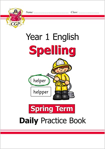 KS1 Spelling Year 1 Daily Practice Book: Spring Term (CGP Year 1 Daily Workbooks) von Coordination Group Publications Ltd (CGP)